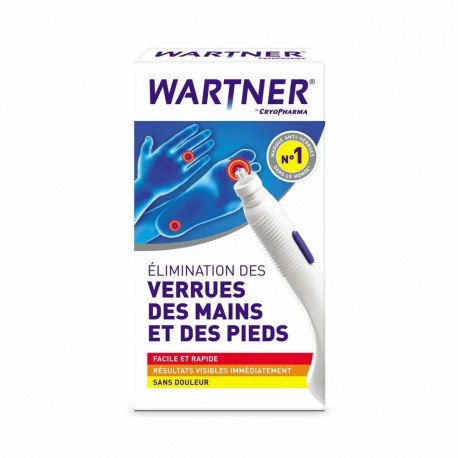 Wartner Cryopharma Élimination des Verrues des Mains et des Pieds 3595890248108