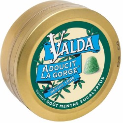Valda Gommes Goût Menthe Eucalyptus 50 g 3094904500251