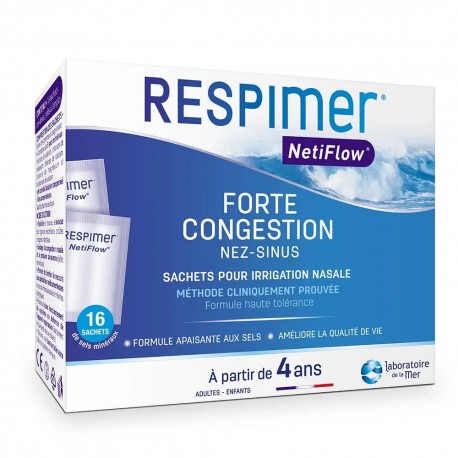 Respimer NetiFlow Forte Congestion 16 Sachets 3564300033917