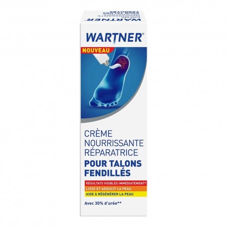 Wartner Cryopharma Crème Nourrissante Réparatrice Talons Fendillés 50 ml 3595895307015