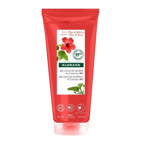 Klorane Nourishing Shower Gel with Organic Cupuaçu Hibiscus Flower 200 ml 3282770144147
