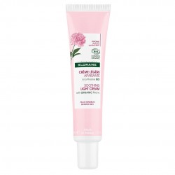 Klorane Crème Légère Apaisante à la Pivoine Bio 40 ml 3282770153897
