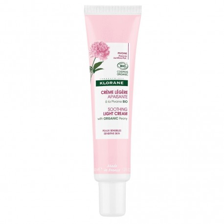 Klorane Crème Légère Apaisante à la Pivoine Bio 40 ml 3282770153897