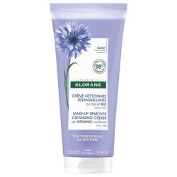 Klorane Crème Nettoyante Démaquillante au Bleuet Bio 200 ml 3282770393590