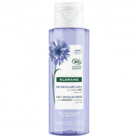 Klorane 3in1 Micellar Water with Organic Cornflower 100 ml 3282770390285