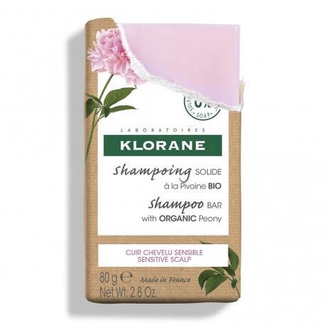 Klorane Shampoo Bar with Organic Peony 80 g 3282770392180