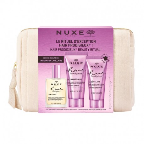 Nuxe Hair Prodigieux Le Rituel d'Exception Trousse de Voyage 3264680039645
