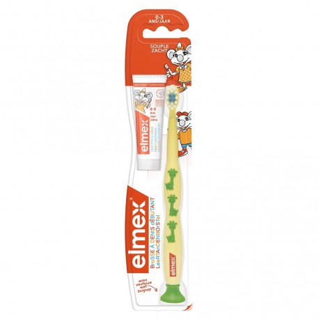 Elmex Brosse à Dents Débutant 0-3 Ans 7610108053759