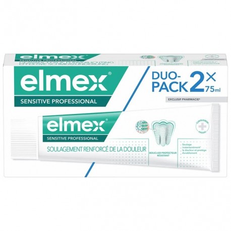 Elmex Sensitive Professional Toothpaste 2 x 75 ml 8718951093560