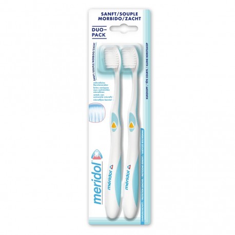 Meridol Protection Gencives Brosse à Dents Souple x 2 7610108021789