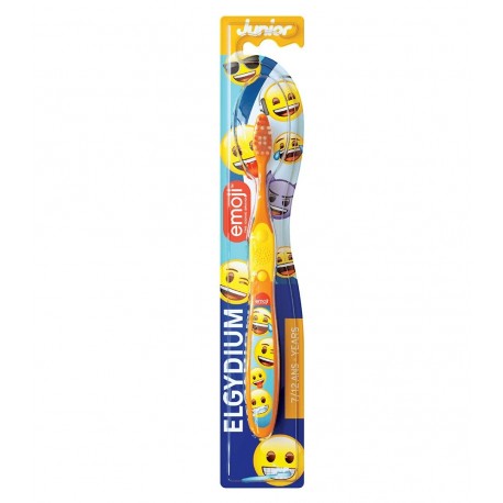 Elgydium Junior Emoji Brosse à Dents 7-12 Ans 3577056025785