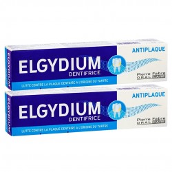 Elgydium Anti-Plaque Toothpaste 2 x 75 ml