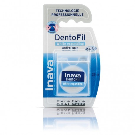 Inava Dentofil White Expanding Dental Floss 25 m 3577056000195