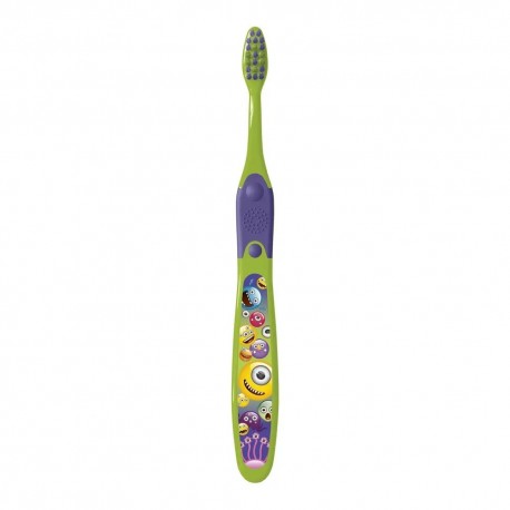 Elgydium Kids Emoji Monster 2/6 ans Brosse à Dents 3577056027567