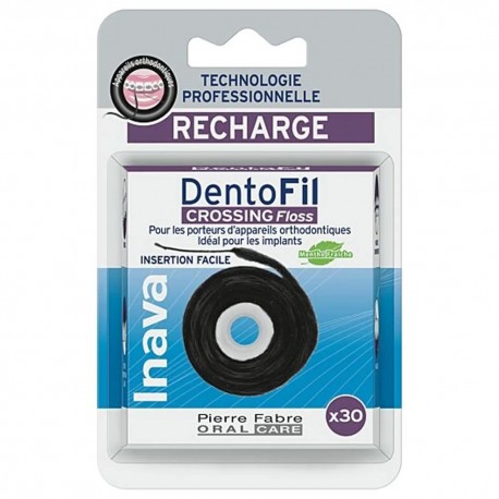 Inava Dentofil Crossing Floss Dental Floss Refill 30 m 3577056027383