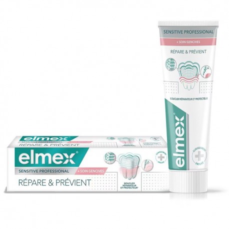 Elmex Sensitive Professional + Soin Gencives Dentifrice 75 ml 8718951650763