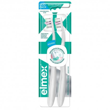 Elmex Sensitive Professional Toothbrush Precision Extra Soft x 2 8718951658813