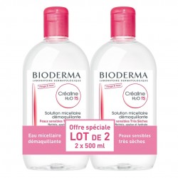 Bioderma Créaline TS H2O Eau Micellaire Démaquillante 2 x 500 ml 3701129805213