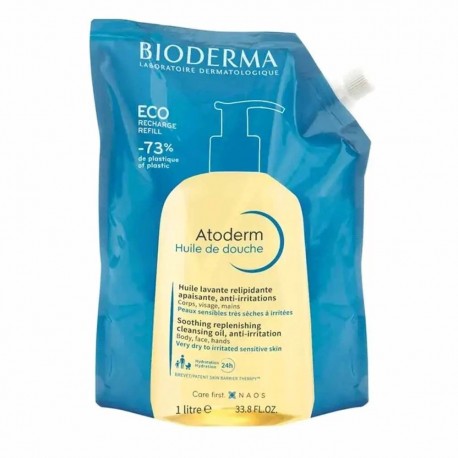 Bioderma Atoderm Shower Oil Eco-Refill 1L 3701129807330
