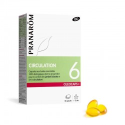 Pranarôm Oléocaps+ 6 Circulation 30 Capsules