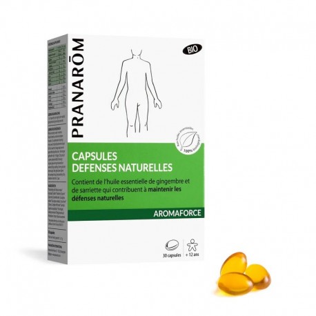 Pranarôm Aromaforce Natural Defence Capsules 30 Capsules 5420008525957