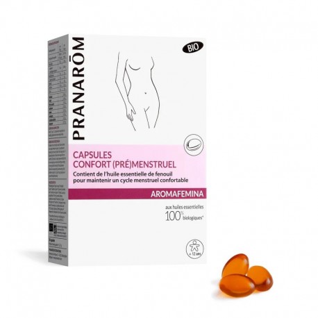 Pranarôm Aromafemina Capsules Confort (Pré)menstruel 30 Capsules 5420008525810