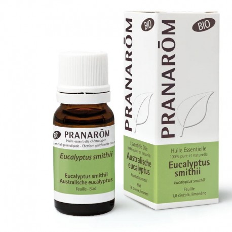 Pranarôm Huile Essentielle Eucalyptus Smithii Bio 10 ml 5420008507328