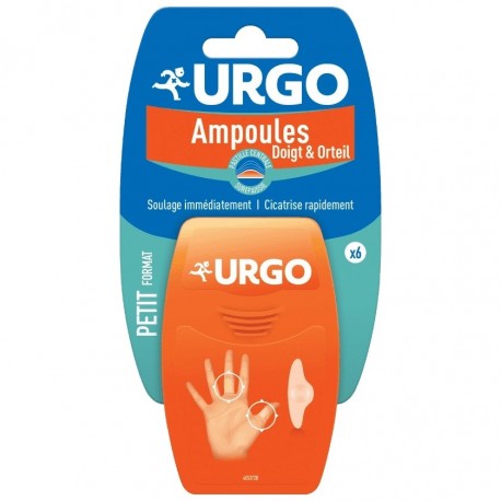 Urgo Ampoules Doigt / Orteil 6 Pansements 3401048044396