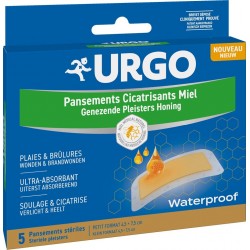 Urgo Honey Healing Plasters 5 Plasters 3664492000985