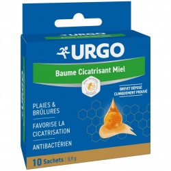 Urgo Baume Cicatrisant Miel 10 Sachets 3664492000909
