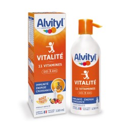 Alvityl Vitalité Solution Buvable Multivitaminée 150 ml 3664492022789