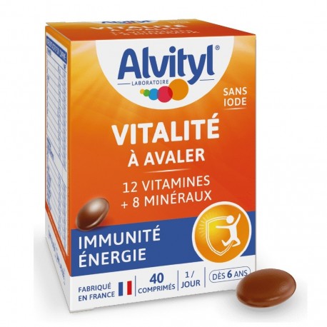 Alvityl Vitality Swallowable 40 Tablets 3664492022864