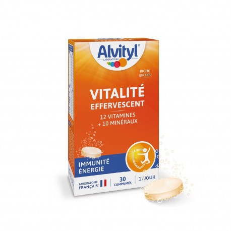 Alvityl Vitalité Effervescent 30 Comprimés 3664492022918