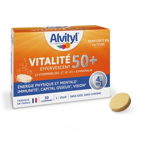 Alvityl Vitality 50+ 30 Effervescent Tablets 3664492022345