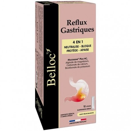 Belloc Reflux Gastriques 12 Sticks 3664492020907