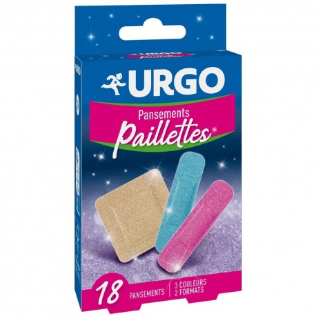 Urgo Glitter Plasters 18 Plasters 3664492022413