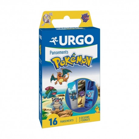 Urgo Pokemon Plasters 16 Plasters 3664492015484