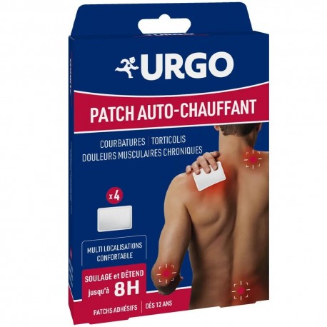 Urgo Patch Auto-Chauffant 4 Patchs 3664492020525