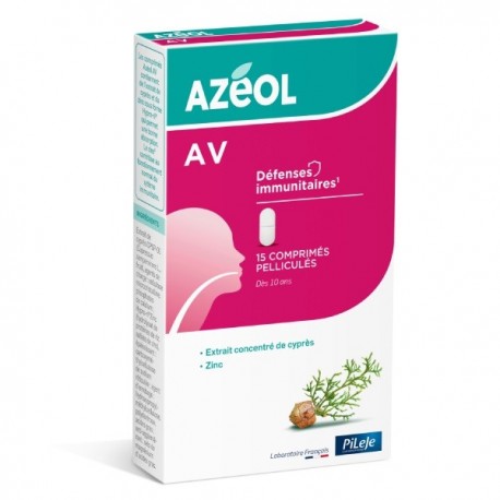Pileje Azéol AV 15 Comprimés 3701145690190