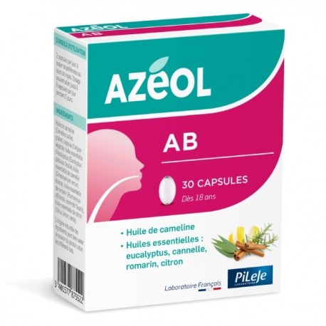 Pileje Azéol AB 30 Capsules 3401577875522