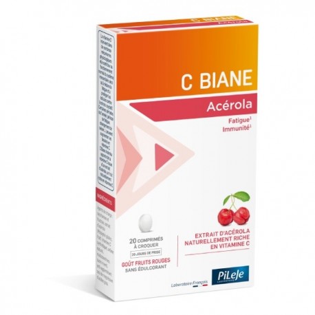 Pileje C Biane Acerola 20 Tablets 3401529507860