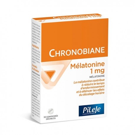 Pileje Chronobiane Mélatonine 1mg 30 Tablets 3401560256284