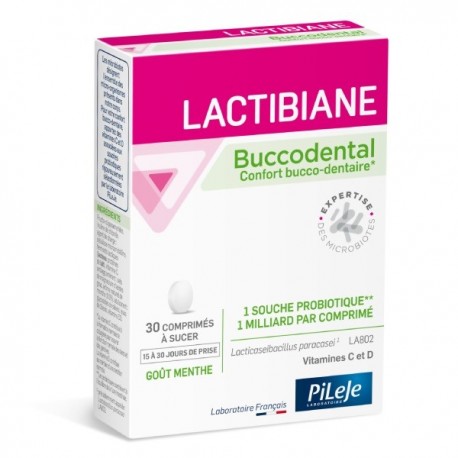 Pileje Lactibiane Buccodental 30 Tablets 3401571931088