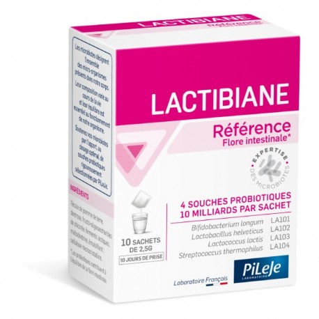 Pileje Lactibiane Référence 10 Sachets de 2.5 g 3401542267642