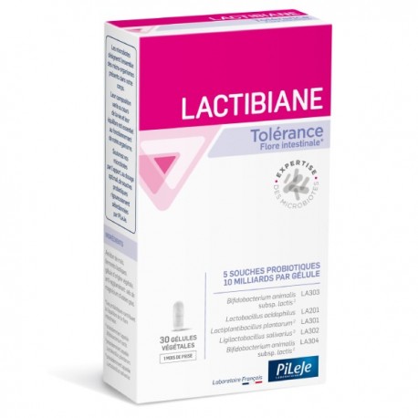 Pileje Lactibiane Tolérance 30 Gélules 3401560504996