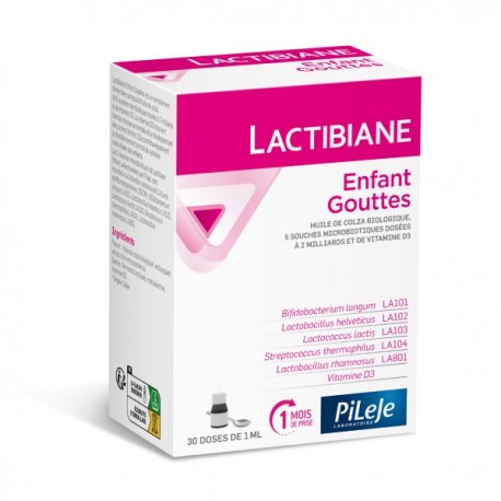 Pileje Lactibiane Enfant Gouttes 30 ml 3401528537646