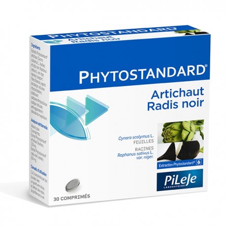 Pileje Phytostandard Artichaut - Radis Noir 30 Tablets 3401597517594