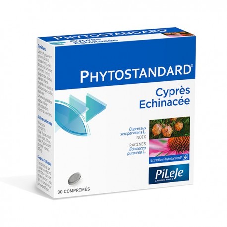 Pileje Phytostandard Cyprès - Échinacée 30 Tablets 3401542119699