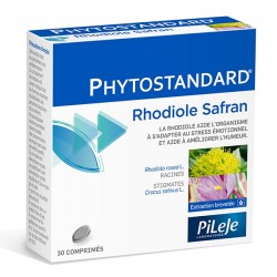 Pileje Phytostandard Rhodiole - Safran 30 Comprimés 3401529507631