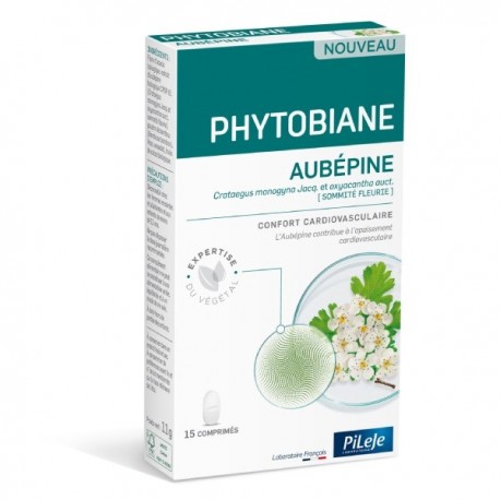 Pileje Phytobiane Aubépine 15 Comprimés 3701145690572